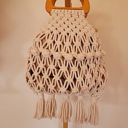 Macramé tas Jet