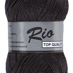Rio haakkatoen zwart (001)