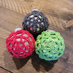 Haakpakket kerstballen