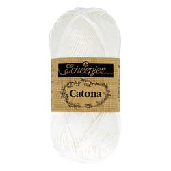 Scheepjes Catona SNOW WHITE (106) 50G