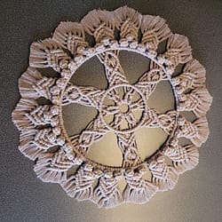 Macramé Mandala Luna
