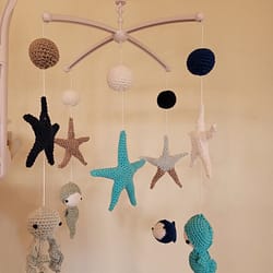 Baby mobiel sealife