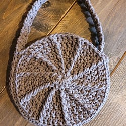 Haakpakket Tas rond met magneetsluiting