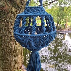 Lampion macramé pakket