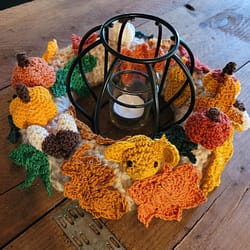 Haakpakket herfstkrans
