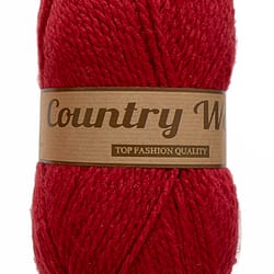 Country wool rood (042)