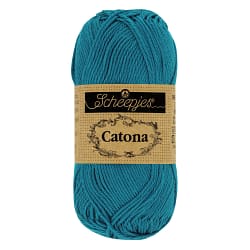 Scheepjes Catona (400) Petrol Blue 50g