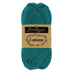 Scheepjes Catona (400) Dark Teal 50g
