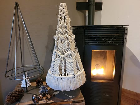 Macramépakket Kerstboom met frame
