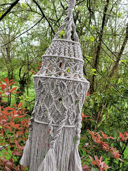 Macramé lampion Nicky - Afbeelding 3